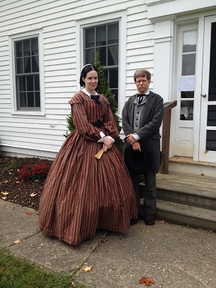 Ohio Living History members at Heritage House Museum