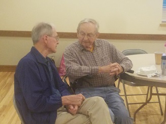 Bob Flower and Houston Morgan